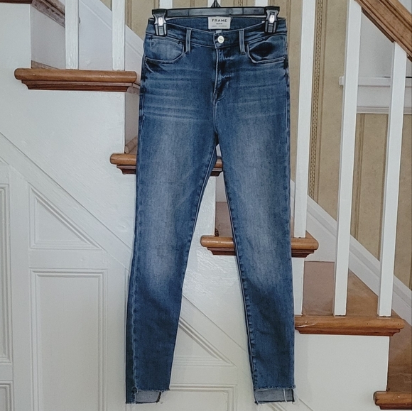 Frame Denim Denim - FRAME Denim Le High Skinny Denim Blue Jeans Size 26 LHSKRS801
